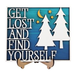 Get Lost and Find Yourself - Mini Decor
