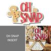 Oh Snap Insert Oh Snap Insert interchangeable basket picnic basket reversible basket