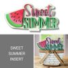 SWEET SUMMER INSERT SWEET SUMMER INSERT interchangeable basket picnic basket reversible basket