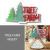 Tree Farm Insert Tree Farm Insert interchangeable basket picnic basket reversible basket