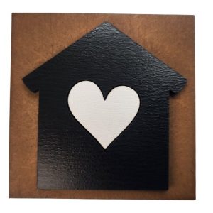 Black House with Heart