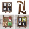 Brown Framed Home Sign 04