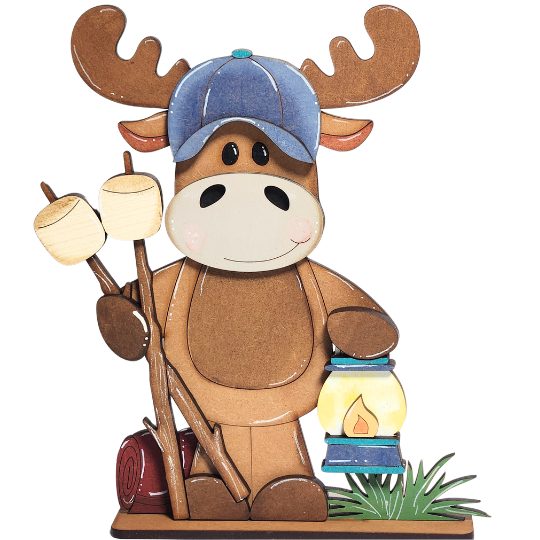 Camping Moose 01 Camping Moose 01