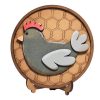 Chicken Round Sign 01 Chicken Round Sign 01