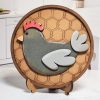 Chicken Round Sign 02 Chicken Round Sign 02