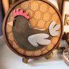 Chicken Round Sign 03 Chicken Round Sign 03