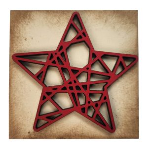 Crosshatch Star