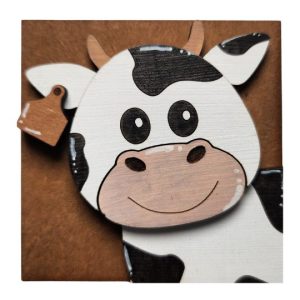 Dairy Cow with Tag