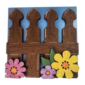 Fence and Flowers
