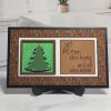 Framed Evergreen Tree 02