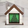 Framed Evergreen Tree 03