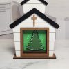 Framed Evergreen Tree 04