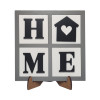 Gray Framed Home Sign 02