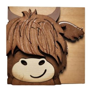 Highland Cow-Face