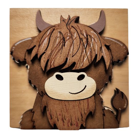 Highland Cow-Right Tail 00 Highland Cow-Right Tail 00