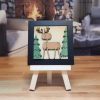 Rustic Deer and Trees 01