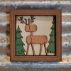 Rustic Deer and Trees 02