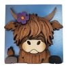 Spring Highland Cow 00