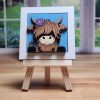 Spring Highland Cow 01