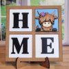 Spring Highland Cow 03