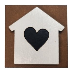 White House with Heart