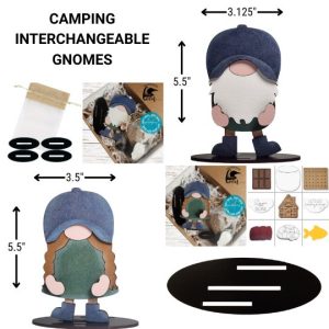 Camping Interchangeable Gnomes