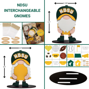NDSU Interchangeable Gnomes
