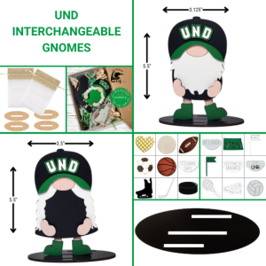 UND Interchangeable Gnomes