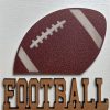 Football on White 01