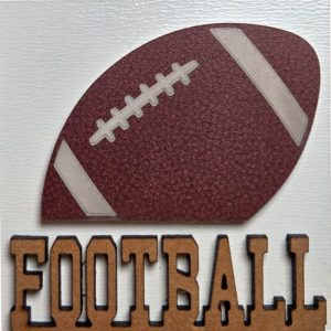 Football on White
