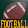 Football with Dark Green and Yellow 01 Football with Dark Green and Yellow 01
