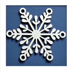 Framed Snowflake
