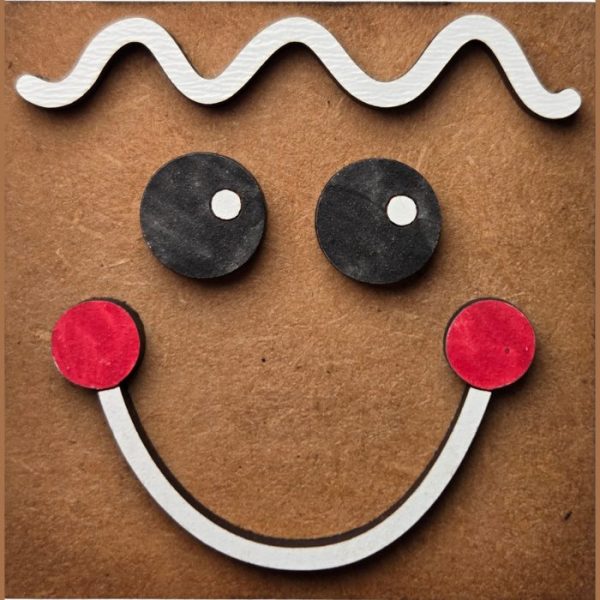 Gingerbread Face 01 Gingerbread Face 01