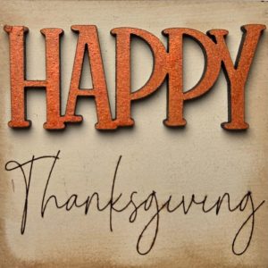 Happy Thanksgiving