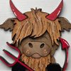 Highland Cow Devil 01 Highland Cow Devil 01