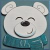 Polar Bear with Scarf 01 Polar Bear with Scarf 01
