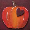 Pumpkin on Maroon Background 01 Pumpkin on Maroon Background 01