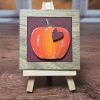 Pumpkin on Maroon Background 02 Pumpkin on Maroon Background 02