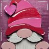 Valentine Gnome with Stocking Hat 01 Valentine Gnome with Stocking Hat 01