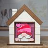 Valentine Gnome with Stocking Hat 02 Valentine Gnome with Stocking Hat 02