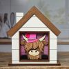 Valentine Highland Cow with Top Hat 02 Valentine Highland Cow with Top Hat 02
