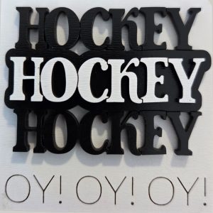 Black Hockey Hockey Hockey OY OY OY