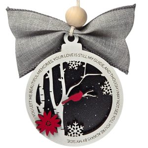 Beautiful Memories Cardinal Memorial Ornament