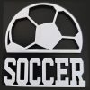 Black and White Soccer Tile 01 Black and White Soccer Tile 01