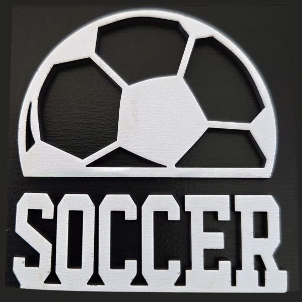 Black and White Soccer Tile 01 Black and White Soccer Tile 01