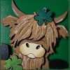 Highland Cow & Clovers 01 Highland Cow & Clovers 01