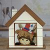 Highland Cow with Patriotic Hat 02