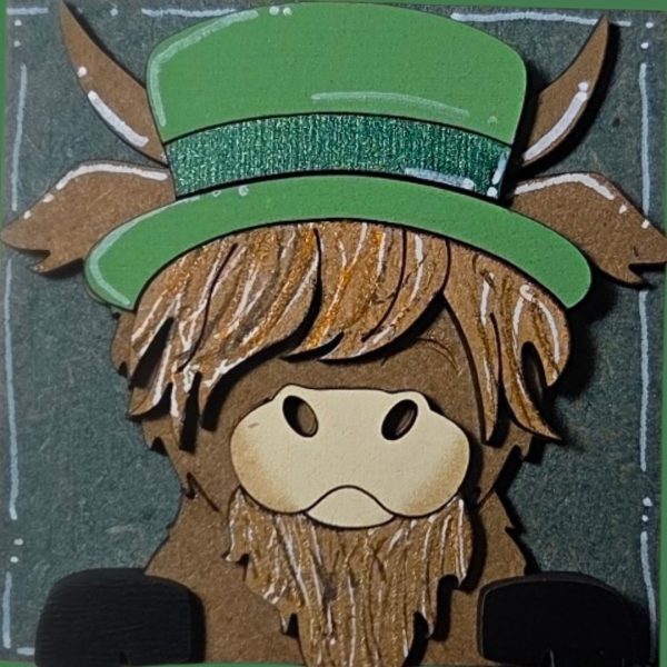 leprechaun highland cow 01 leprechaun highland cow 01