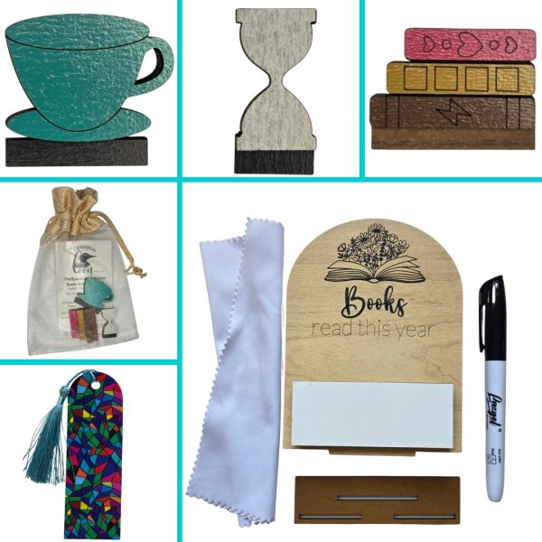 Mini book counter