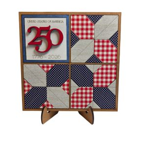 Barn Quilt Interchangeable Mini Frame